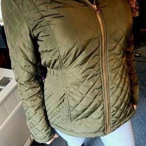 Green Winter Coat With Hood